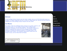 Tablet Screenshot of dorflingerfactorymuseum.com